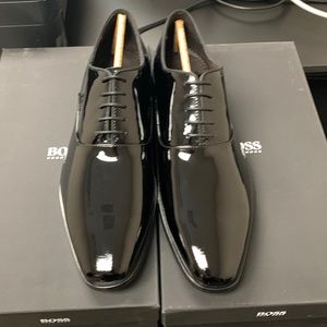 Boss Hugo Boss Highline Patent Oxford Lace Up